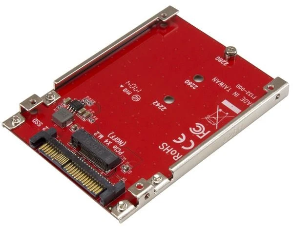 STH StarTech.com U2M2E125 sąsajos plokštė / adapteris Vidinis M.2