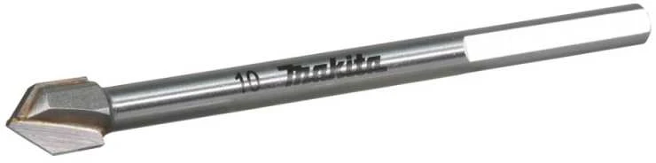 Makita Grąžtas stiklui, 10x96mm, su trikampiu koteliu. D-78461