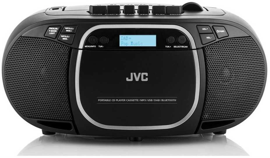 JVC RC-E561B-DAB CD grotuvas Portable CD grotuvas Juodas