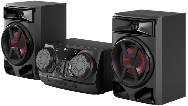 Muzikinis centras LG CK43N.DEUSLLK home garso sistema Home audio mini system 300 W Juodas