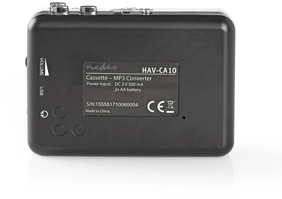 NEI Nedis ACGRU100GY MP3 / MP4 grotuvas Pilka