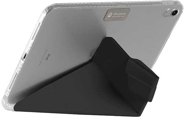 STM OPP – dėklas skirtas Apple iPad 11 2025 / 10.9 2022 Juodas