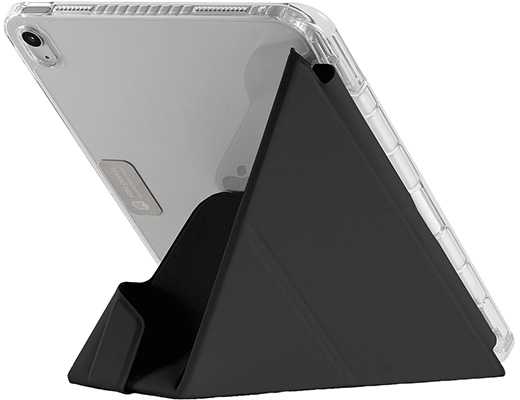 STM OPP – dėklas skirtas Apple iPad 11 2025 / 10.9 2022 Juodas