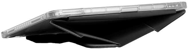 STM OPP – dėklas skirtas Apple iPad 11 2025 / 10.9 2022 Juodas