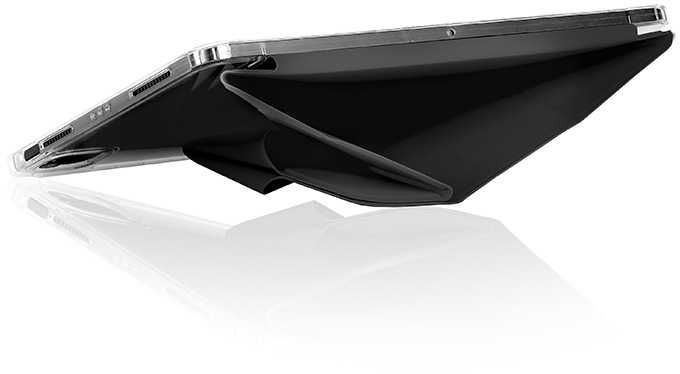STM OPP do iPad Air 11” M3 (2025) / M2 (2024) juoda