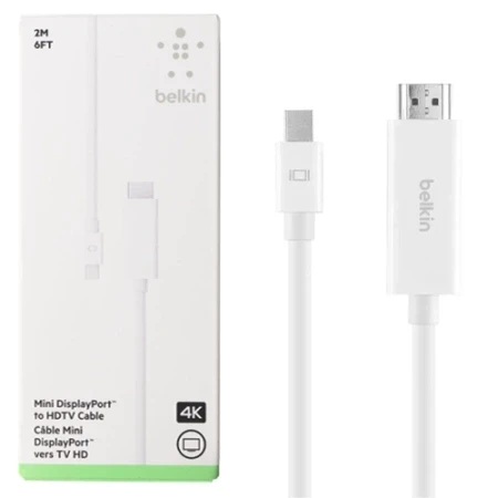 Dėklas Store24 „Belkin“ 4K „Mini DisplayPort“ į HDMI kabelis, 2 m
