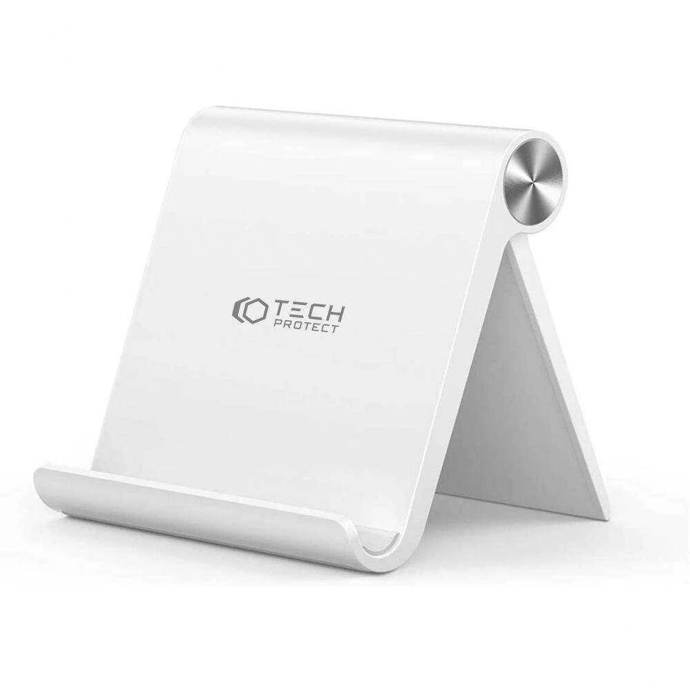 Stovas telefonui ir planšetinima kompiuteriui Tech-Protect Z1 baltos spalvos