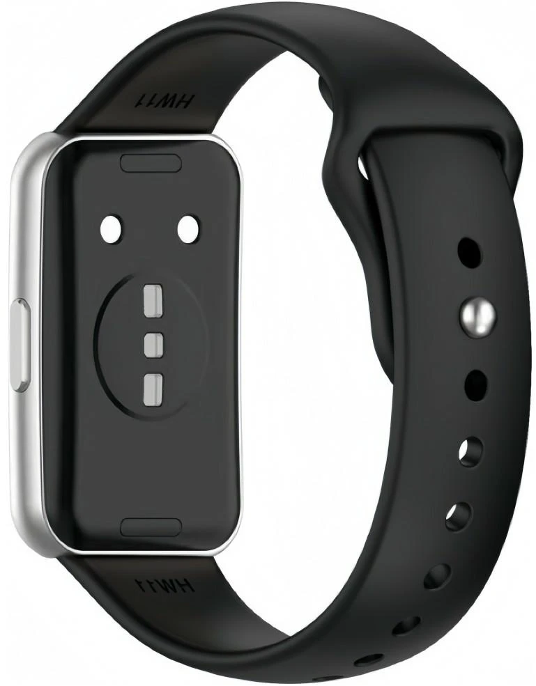 Strap Beline Reverse Buckle Strap for Huawei Band 11 juodos spalvos