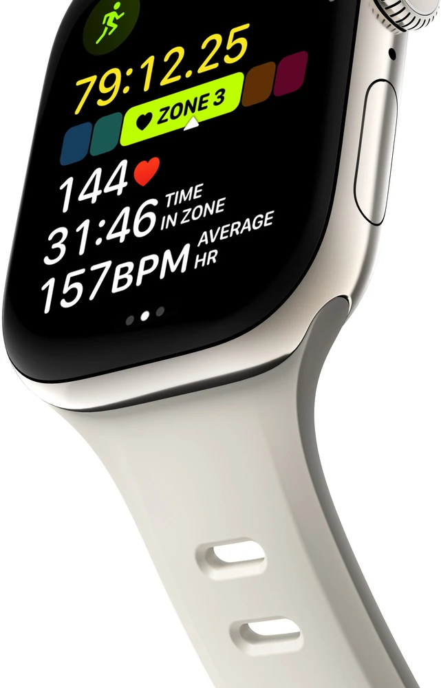 Dirželiai ir juostos Nomad Tempo Apyrankė, dreifuojanti mediena – Apple Watch 45mm / 46mm