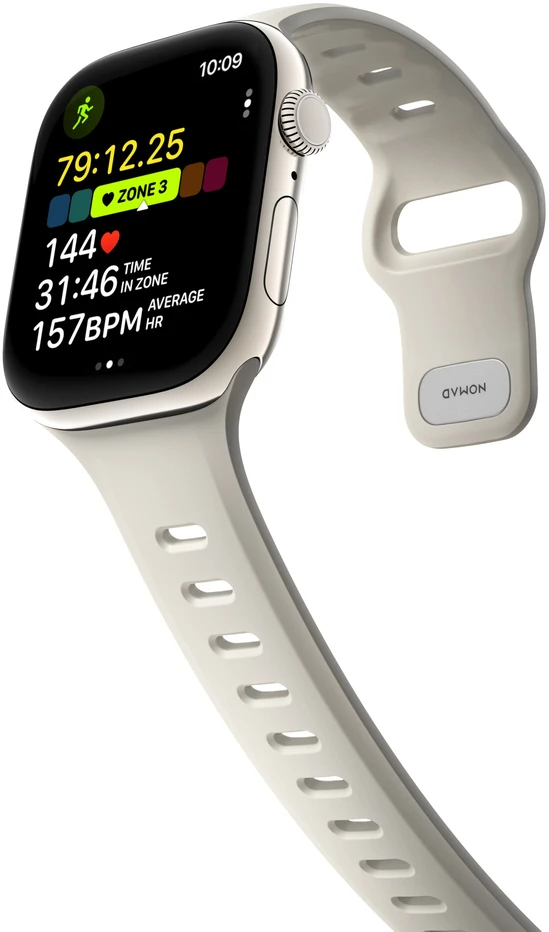 Dirželiai ir juostos Nomad Tempo Apyrankė, dreifuojanti mediena – Apple Watch 45mm / 46mm