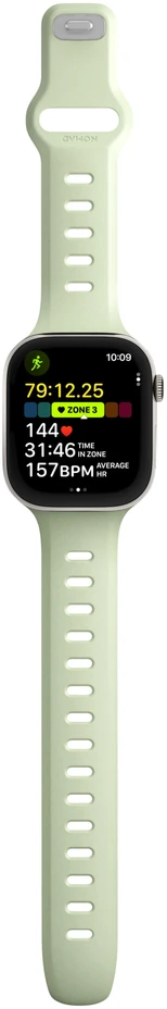 Dirželiai ir apyrankės Nomad Tempo Apyrankė, jūros žolės spalvos – Apple Watch 45mm / 46mm