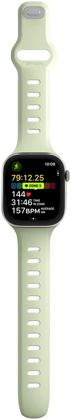 Dirželiai ir juostos Nomad Tempo Apyrankė, jūros žolės spalvos – Apple Watch 41mm / 42mm