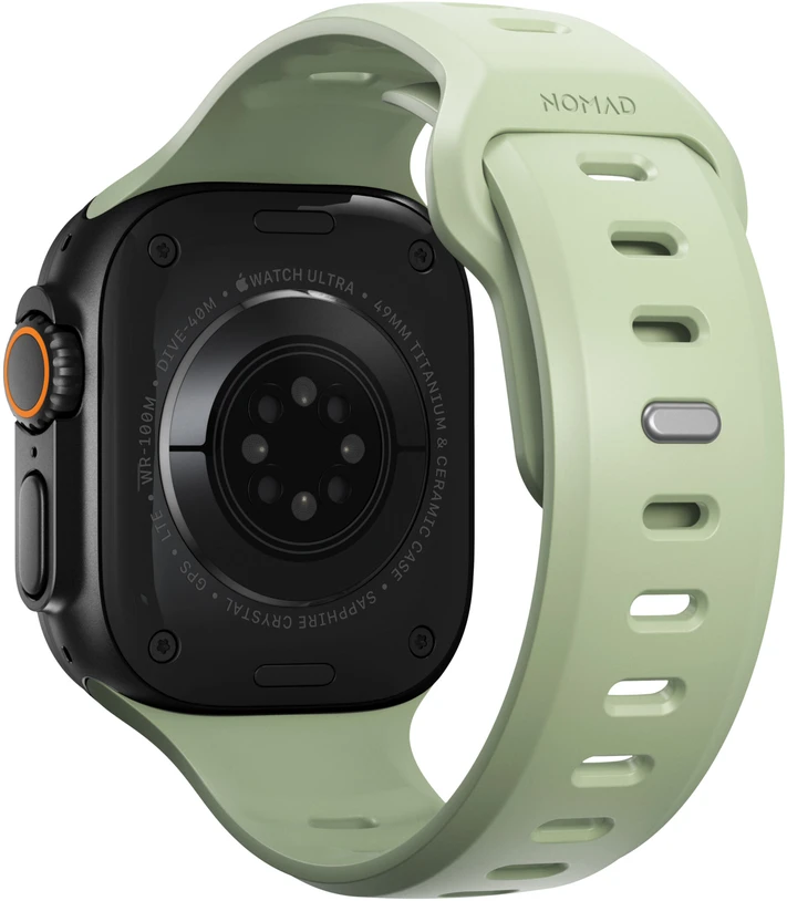 Dirželiai ir juostos Nomad Tempo Apyrankė, jūros žolės spalvos – Apple Watch 49mm / Ultra