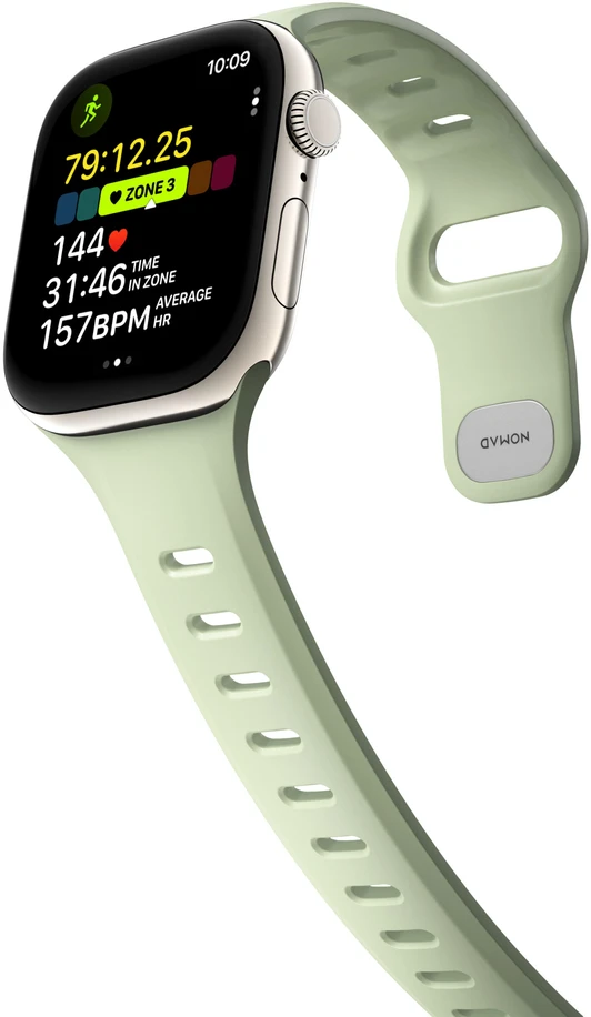 Dirželiai ir juostos Nomad Tempo Apyrankė, jūros žolės spalvos – Apple Watch 41mm / 42mm