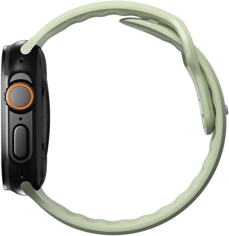 Dirželiai ir juostos Nomad Tempo Apyrankė, jūros žolės spalvos – Apple Watch 49mm / Ultra