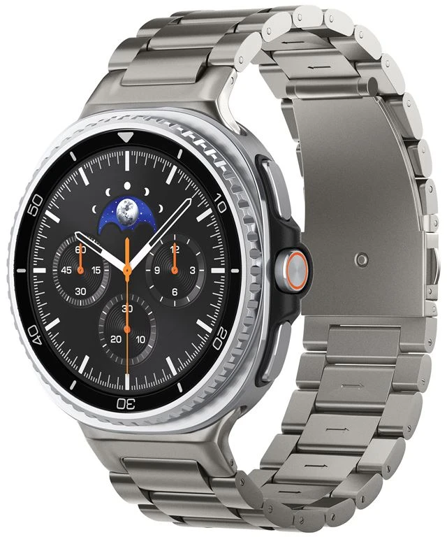 Spigen Modern Fit Titanium, natural titanium - Samsung Galaxy Watch 8 (40/44/46mm)