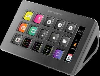Stream Deck Slim Mars Gaming MSD-ONE/ 15 LCD Keys