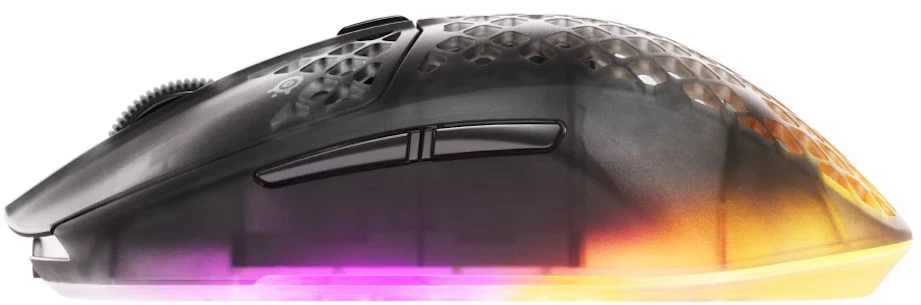 STS Steelseries Aerox 3 Wireless Gen 2 kompiuterinė pelė Žaidimams dešinei rankai RD belaidis ryšys + „Bluetooth“ Optinis 26000 DPI