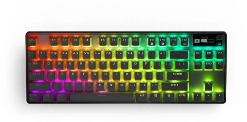 Belaidė žaidimų klaviatūra SteelSeries Apex Pro TKL 2023, su RGB LED pašvietimu, US išdėstymas (64865)
