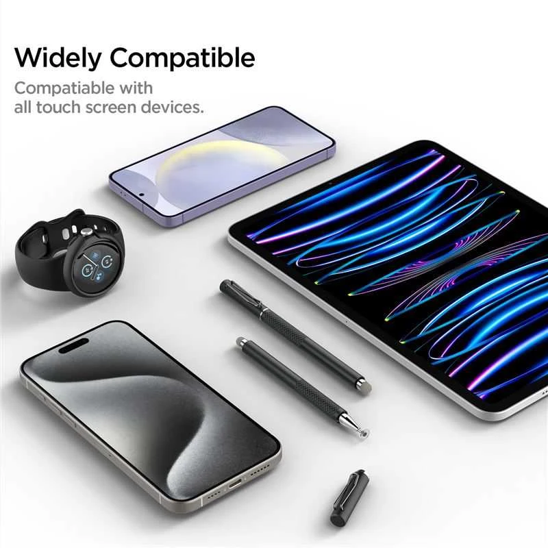 Spigen Universal Stylus Pen, juodos spalvos