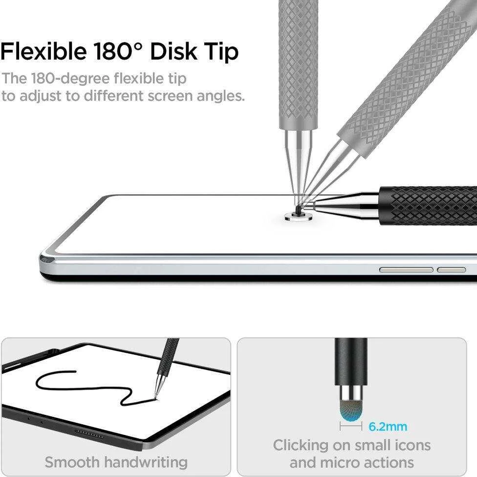 Spigen Universal Stylus Pen, juodos spalvos