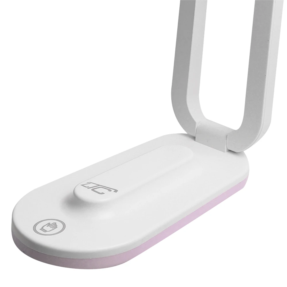 Sulankstoma LED stalinė lempa 10W, 3000/4500/6000K, 1200mAh, rožinė, LTC