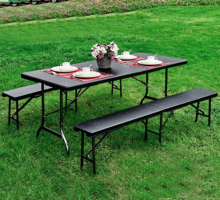 Modernhome Sulankstomas stalas 180x74 cm