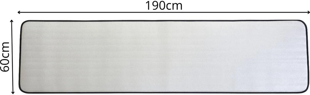 sulankstoma aliuminio kilimėlis 190x60 cm redcliffs