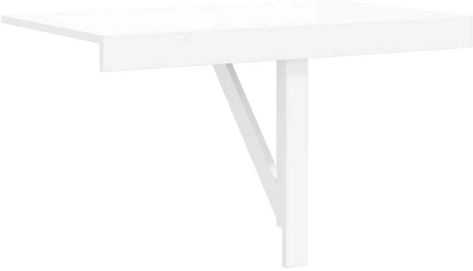 Rašomasis stalas su stalčiumi ir spintele, baltas, 100x40x73 cm