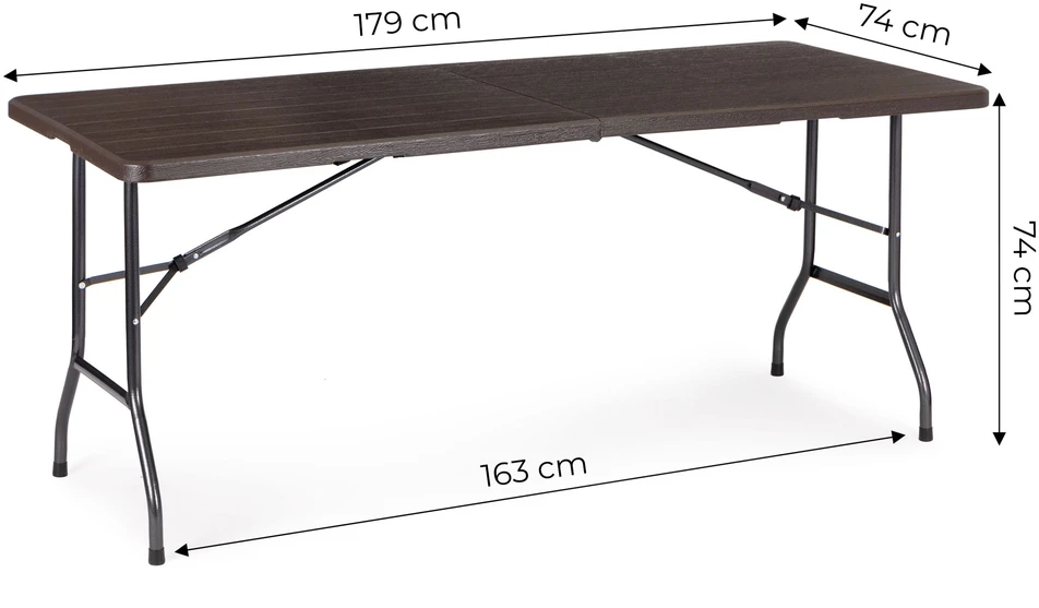 MultiGarden Sulankstomas sodo pokylių maitinimo stalas 180cm
