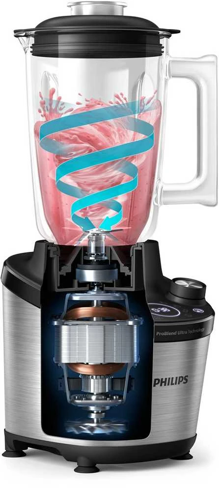 Kokteilinė Philips HR3760/10 7000 serija, Juodos/Sidabrinės spalvos