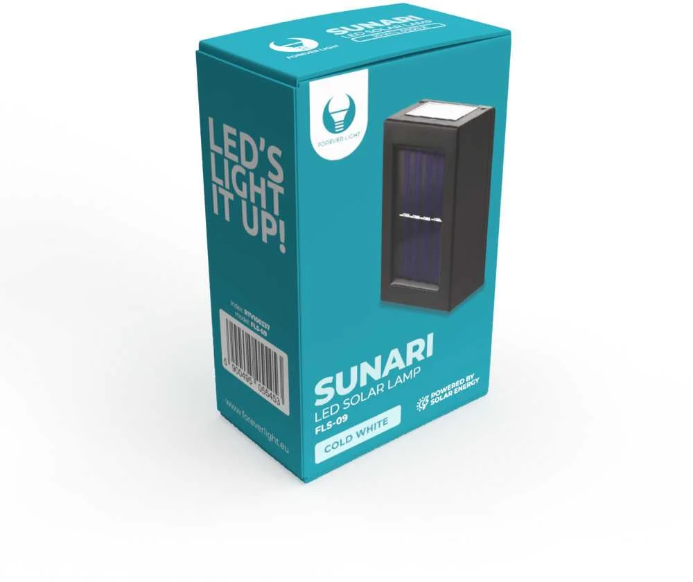 SUNARI saulės lempa LED FLS-09 10lm 300mAh Li-Ion Forever Light