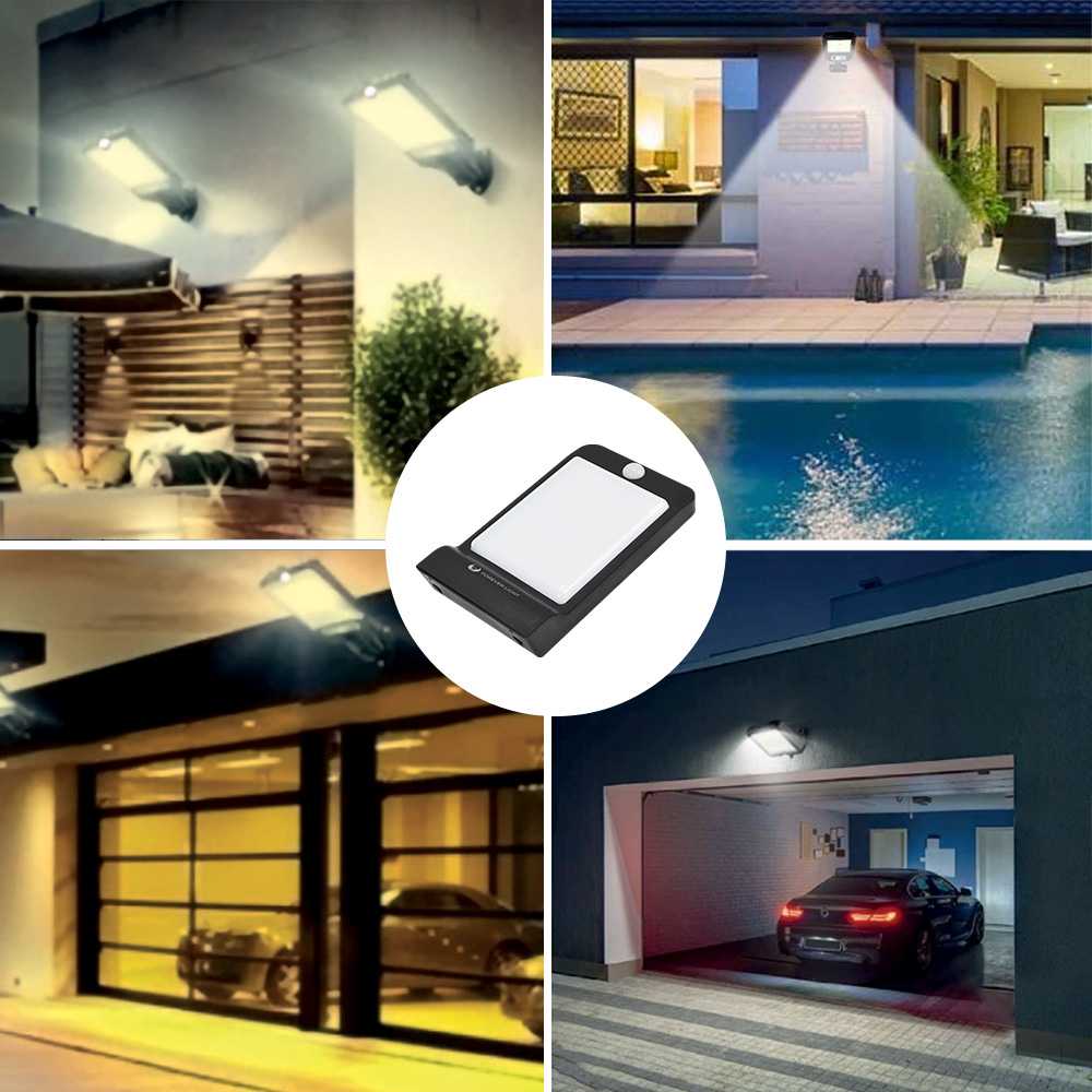 TelForceone SUNARI saulės lempa LED FLS-11 32*SMD PIR 5W 250lm 4500K 1200mAh Li-ion Juodas Forever Light