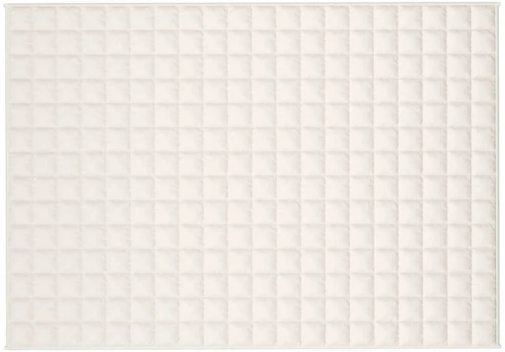 Sunki antklodė, šviesi kreminė, 140x200cm, audinys, 6kg