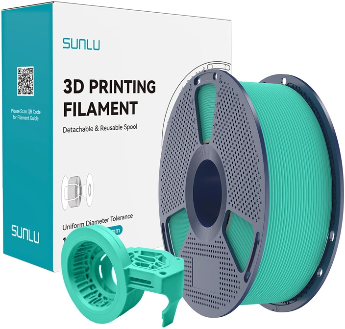 Sunlu PETG High-Speed Matte Filament (mėtų spalvos)