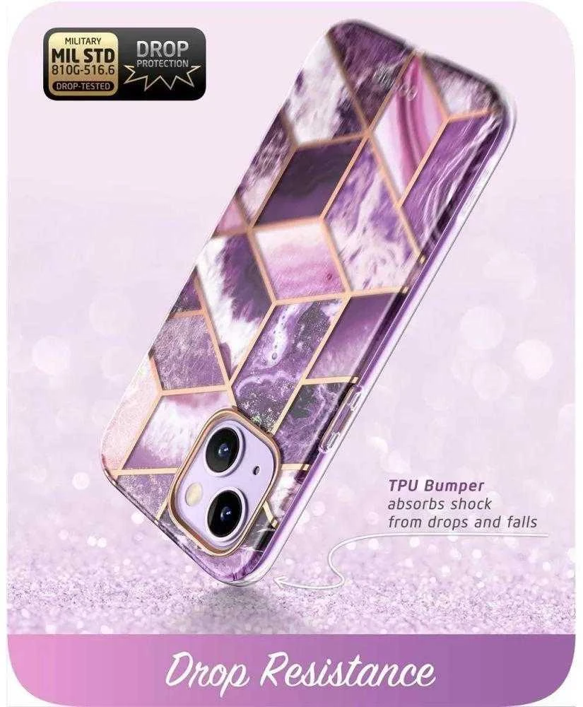 Supcase SupCOSMO Apple iPhone 14 Plus dėklas telefonui violetinės spalvos