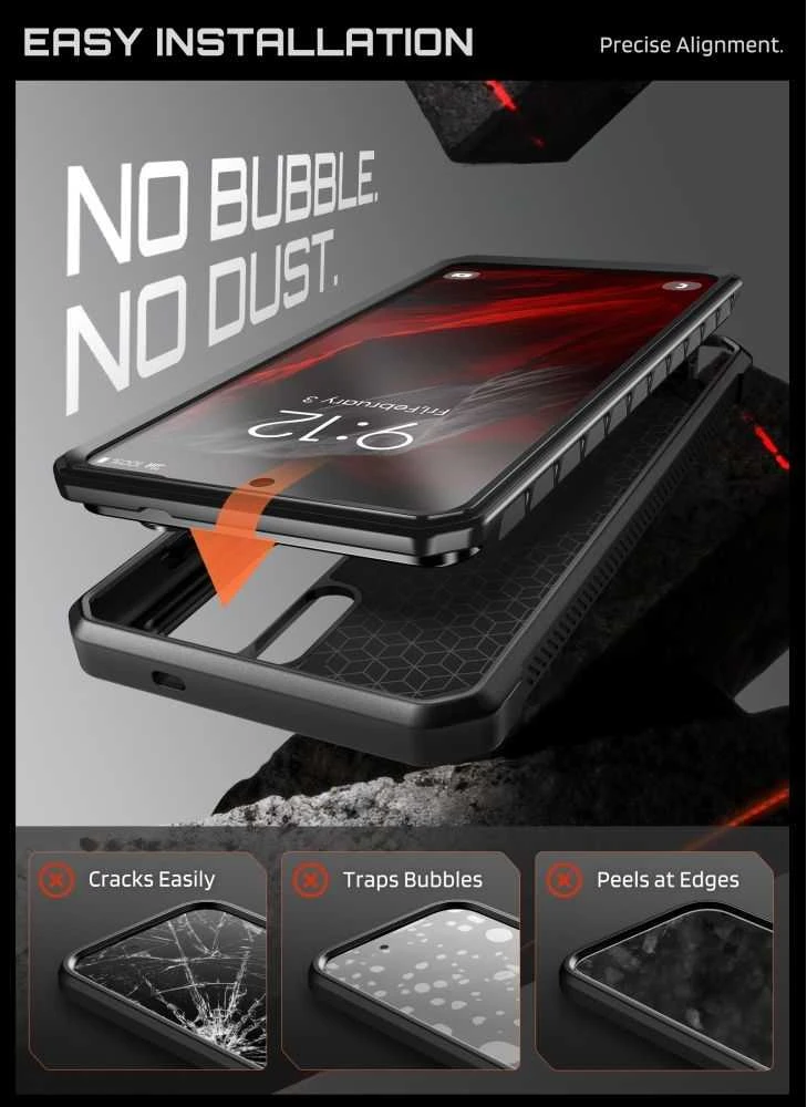 SupCase Unicorn Beetle Pro MAG MagSafe 2-set Samsung Galaxy S26 Ultra dėklas juodos spalvos