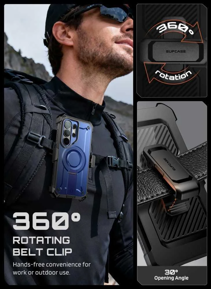 „SupCase Unicorn Beetle Pro MAG MagSafe 2“ dėklas Samsung Galaxy S26 Ultra dėklas Cobalt
