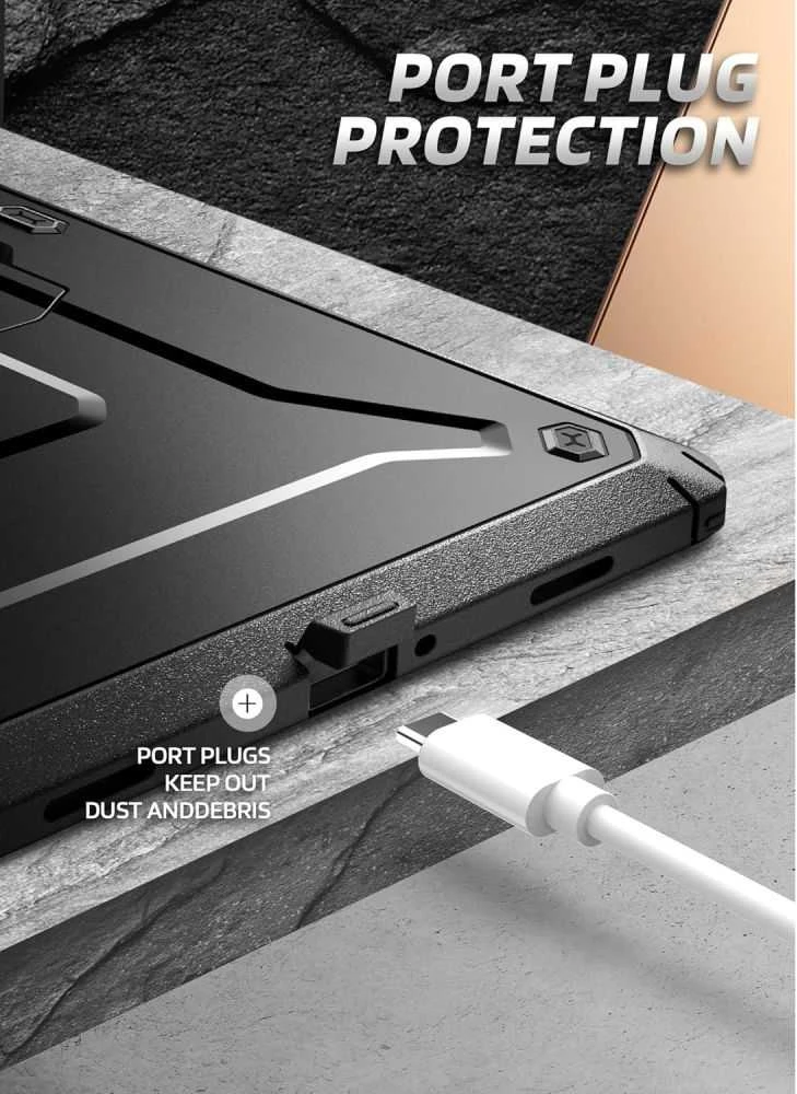 SupCase Unicorn Beetle Pro Samsung Galaxy Tab A11+ Plus 11.0 X230 / X235 / X236 dėklas juodos spalvos