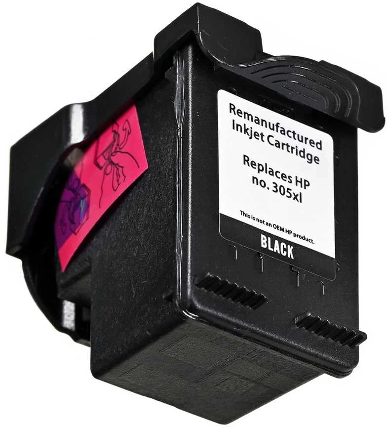 Superbulk rašalas HP 305XL 3YM62AE reg SPB-305XLB, 18 ml, juodos spalvos