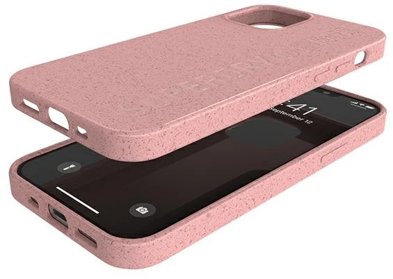 Karl Lagerfeld SUPERDRY SNAP DĖKLAS KOMOSTUOJAMAS IPHONE 12/12 PRO Rožinis