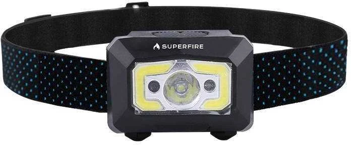 Žibintuvėlis su bekontakčiu jungikliu Superfire X30, 500lm, USB