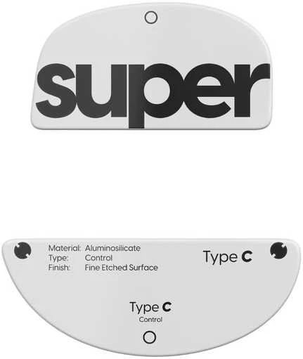 Superglide 1 (Type-S) Glass Skates Pulsar ZywOo The Chosen Baltas (Balti) Pakaitiniai Pelė Feet
