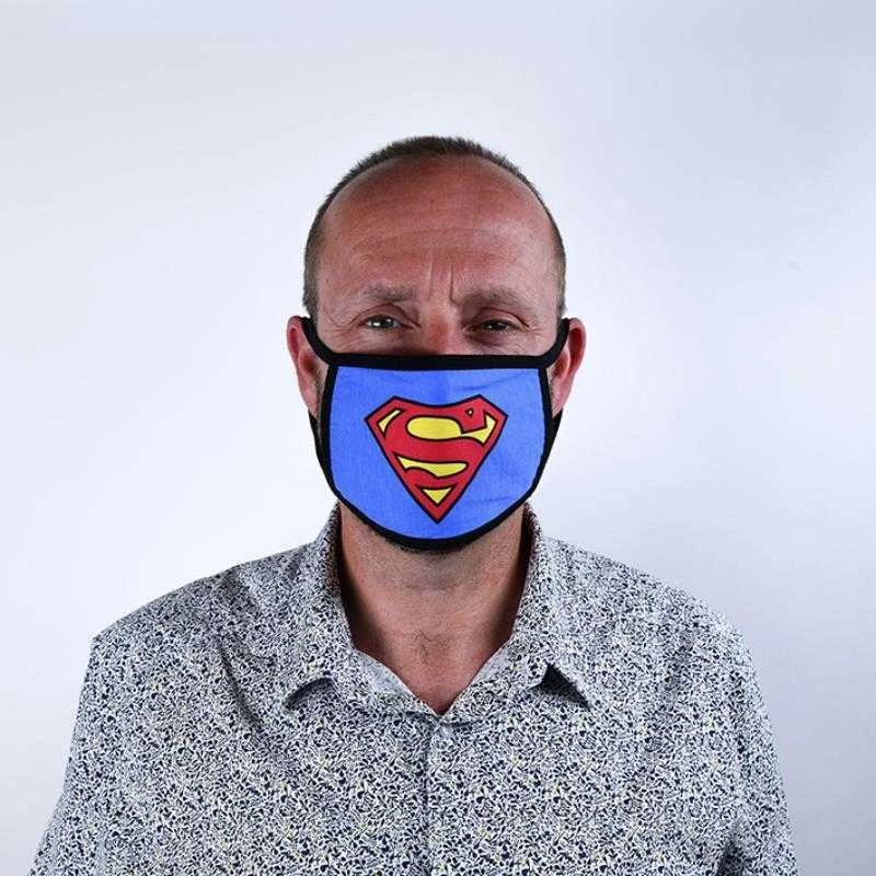 Paladone Superman (Logo) apsauginė veido kaukė 2vnt