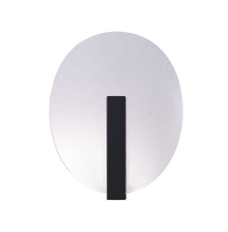 Viokef 10W LED sieninis šviestuvas EVA, skaidrus/antracito sp., 3000K, 4277600
