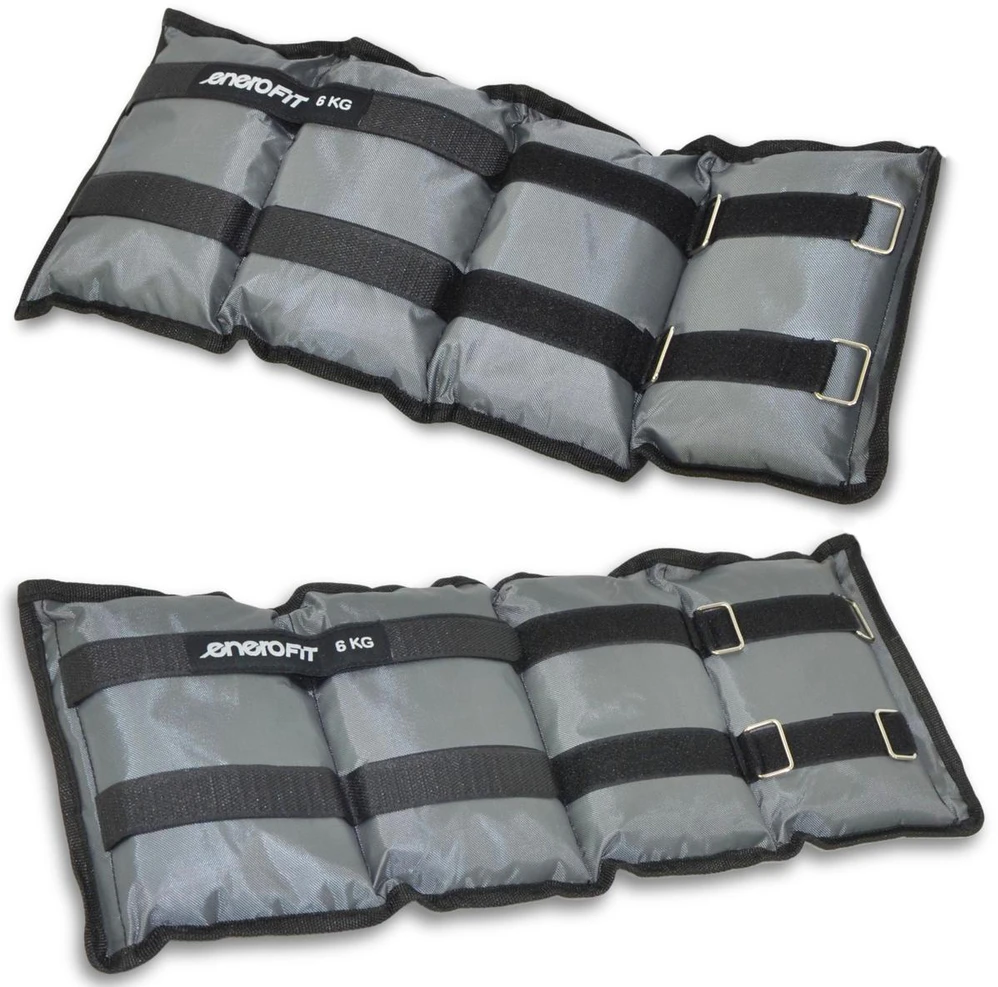 Enero Rankų ir kojų svoriai EB Fit, 12kg (2x6kg), pilki