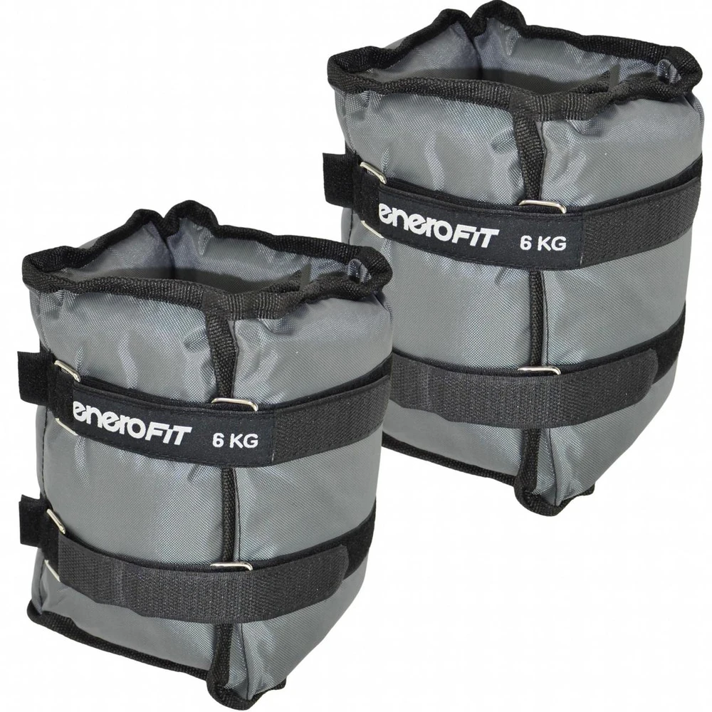 Enero Rankų ir kojų svoriai EB Fit, 12kg (2x6kg), pilki