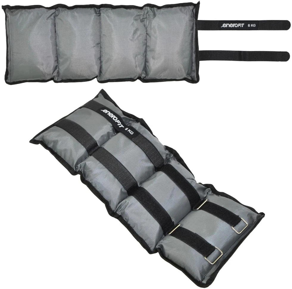 Enero Rankų ir kojų svoriai EB Fit, 12kg (2x6kg), pilki