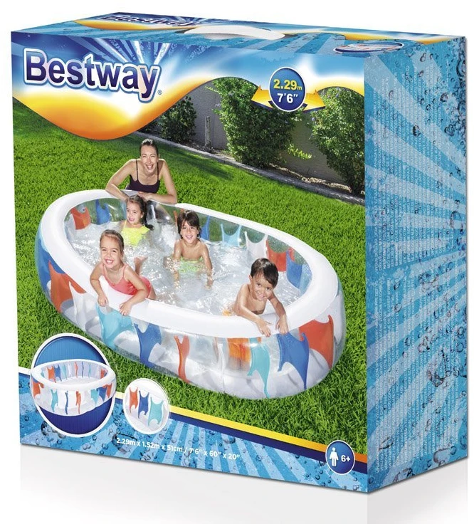 Bestway pripučiamas baseinas 229x152 cm (54066)