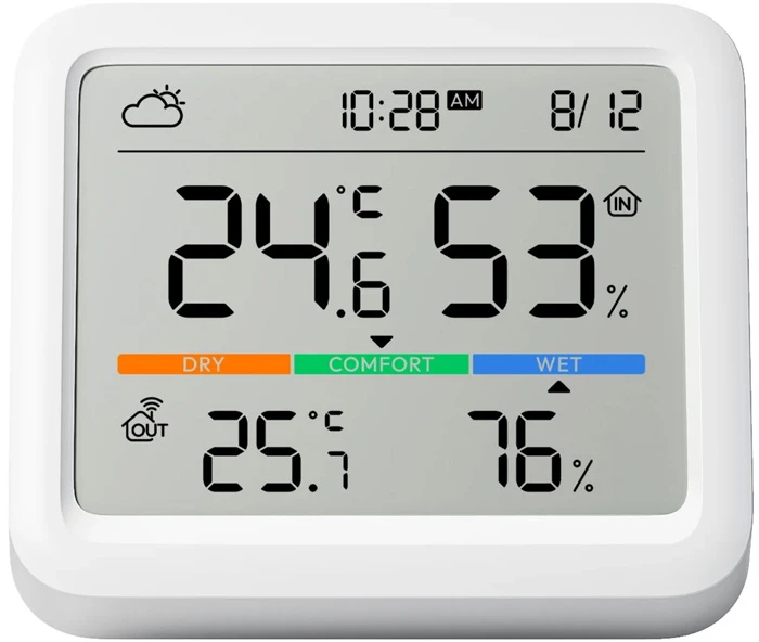 „SwitchBot Meter Pro“ termometras ir higrometras